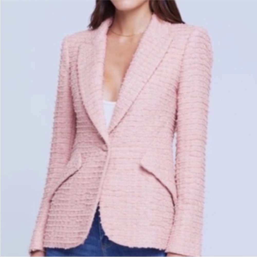 L'AGENCE Pink Chamberlain Blazer